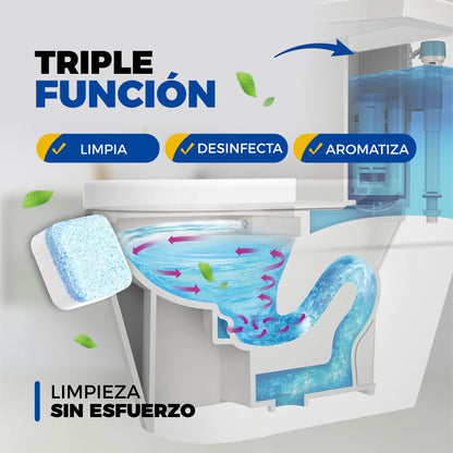 Tabletas Limpiadoras y Desinfectantes Para Sanitarios - BioFresh®