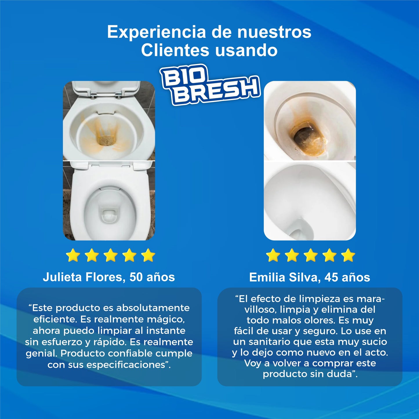 Tabletas Limpiadoras y Desinfectantes Para Sanitarios - BioFresh®