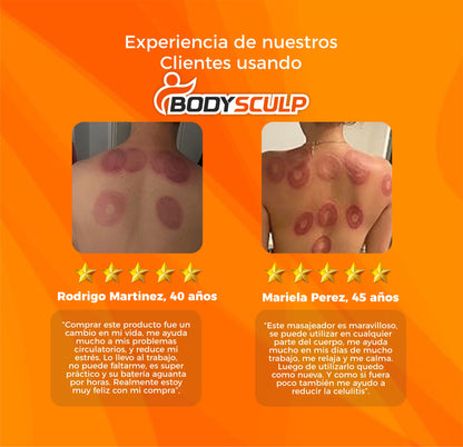 Masajeador Descontracturante y Anticelulitis Multifuncional - BodySculp©