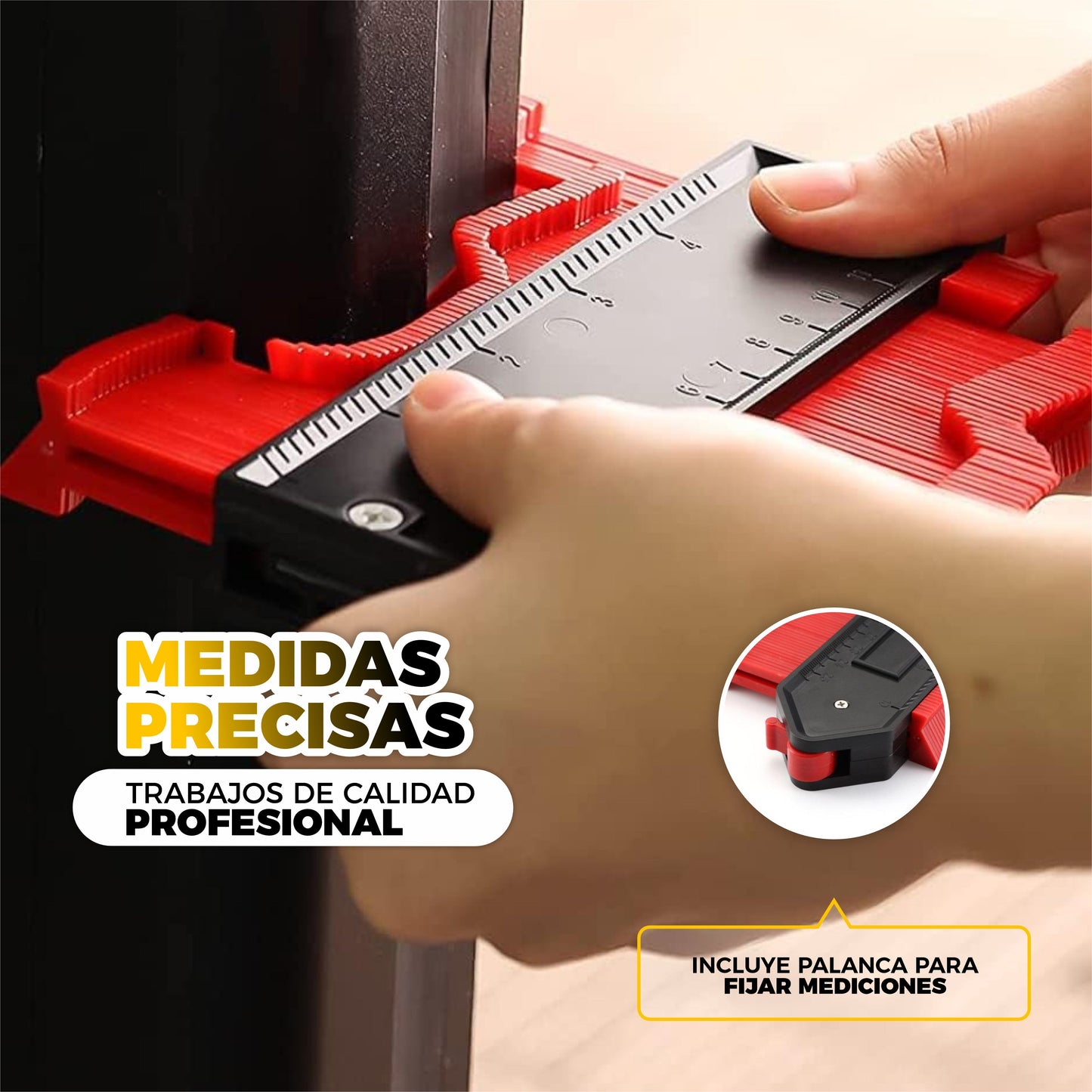 Medidor De Ángulos y Contornos Irregulares - ContourPro©