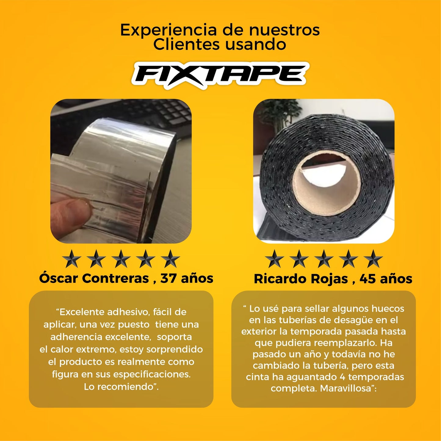 Cinta Selladora De Grietas Aislante e Impermeable - FixTape©