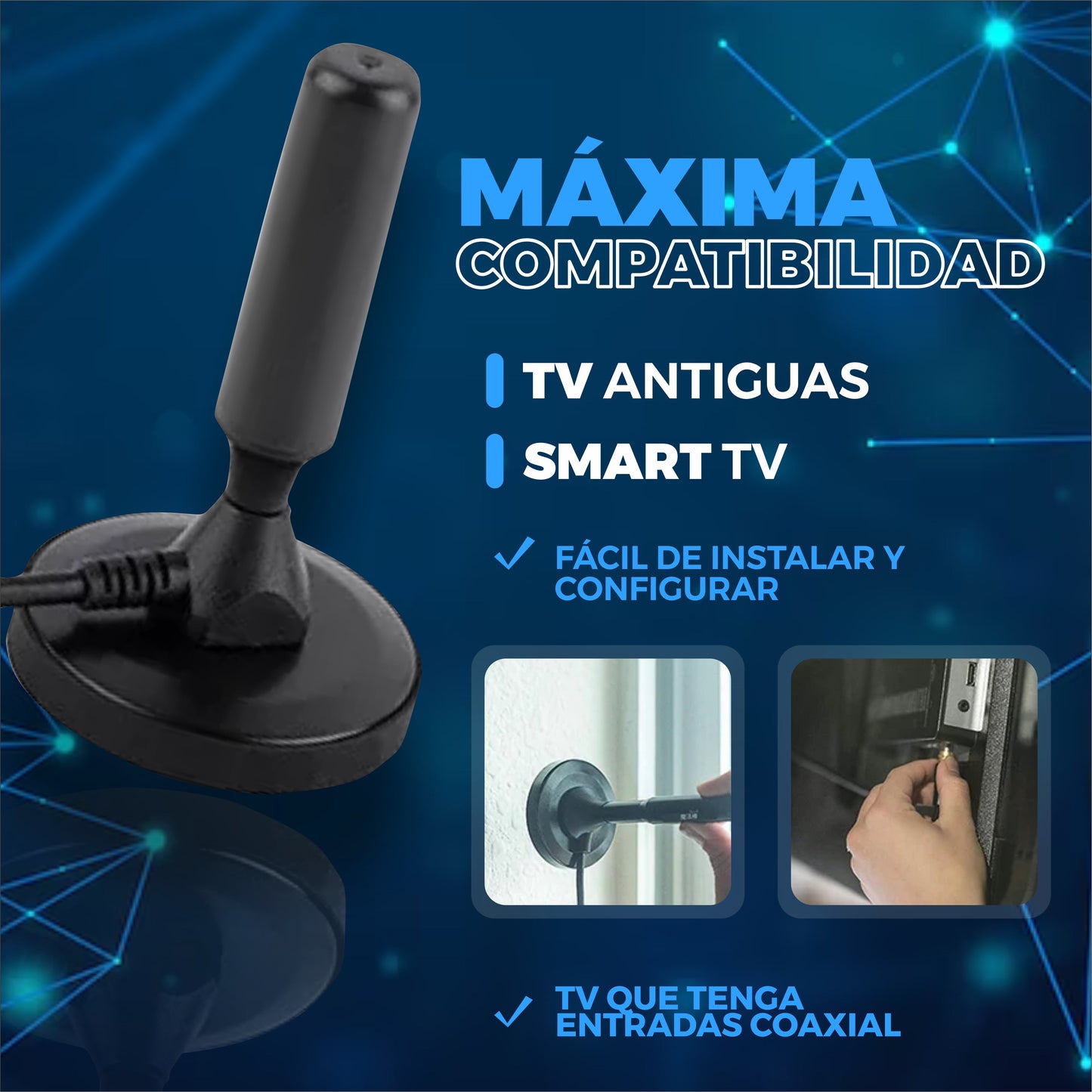 Antena HD de TV digital - FreeTV®