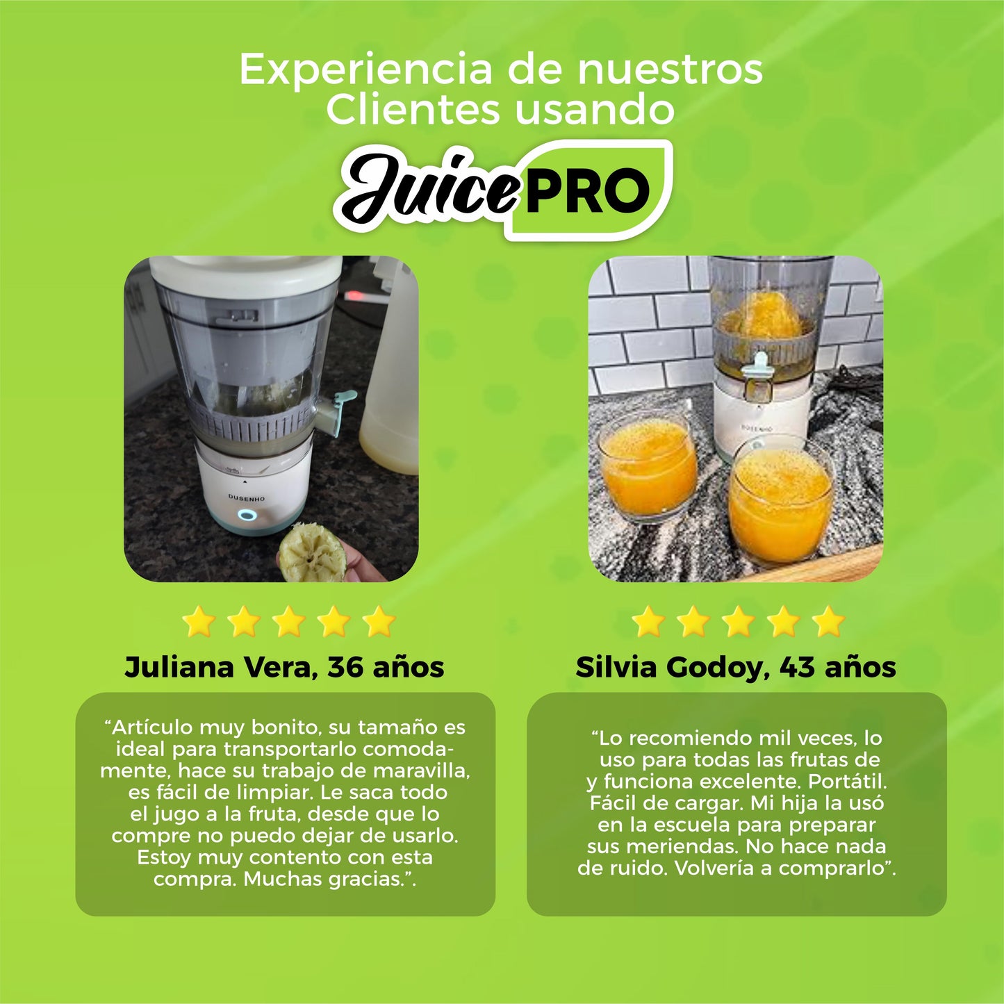 Exprimidor Automático Portátil - JuicePro©