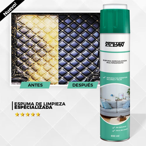 Espuma Especializada De Limpieza Multipropósito - MasterClean©