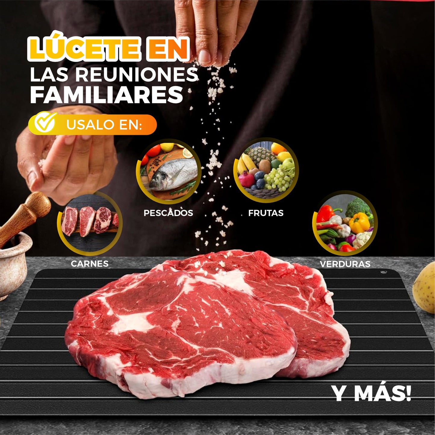 Tabla Descongeladora De Carnes Y Alimentos - MeatExpress©