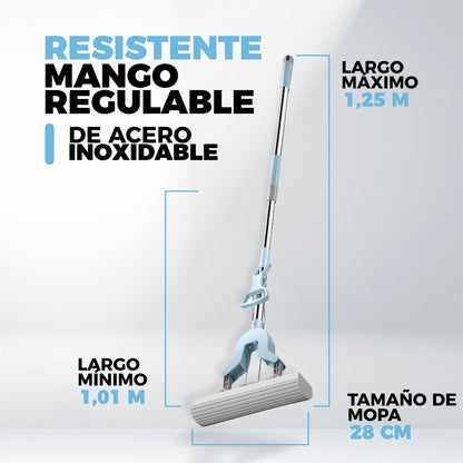 Mopa Extensible Auto Exprimible 2 en 1  - MoppeX©