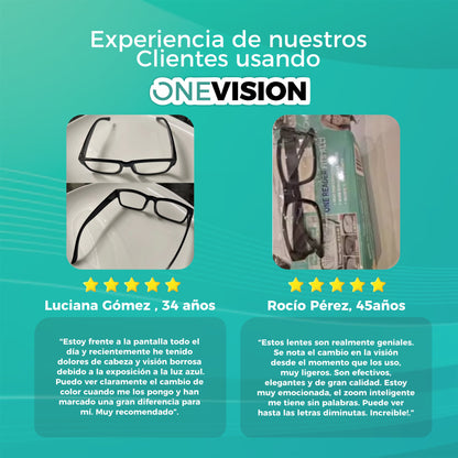 Lentes Inteligentes Autoajustables y Multifocales   - OneVision®