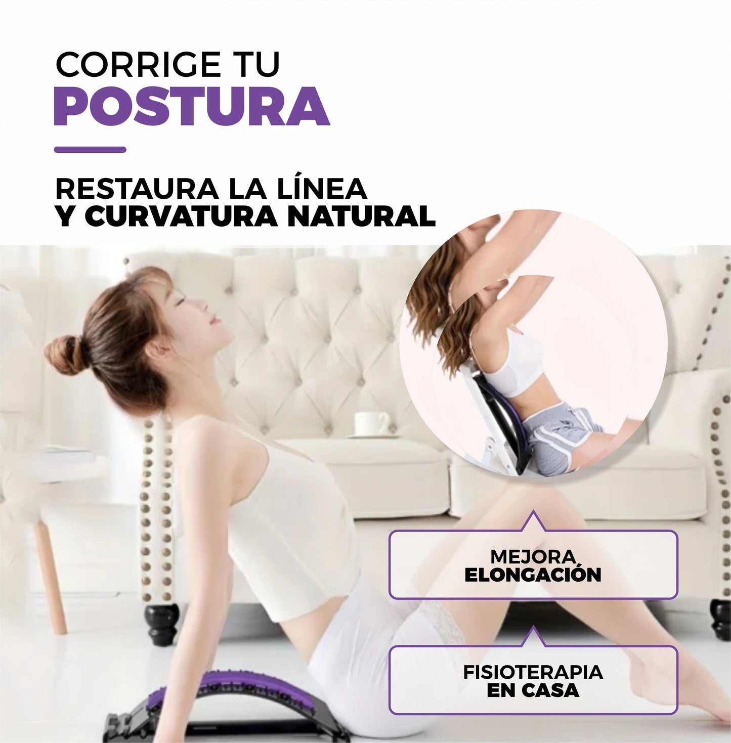 Dispositivo Ortopédico De Alivio y Corrección Lumbar - OrthoSpinal™