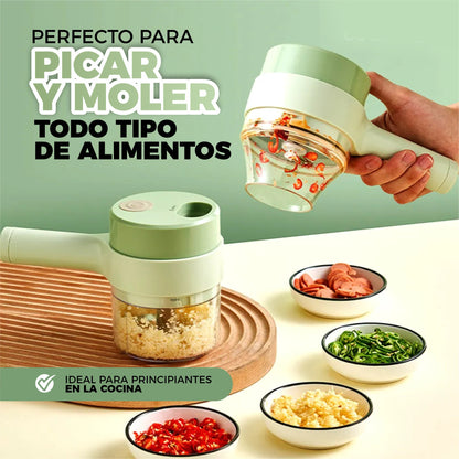 Cortador Eléctrico De Verduras 4 en 1 - SlicerPro©