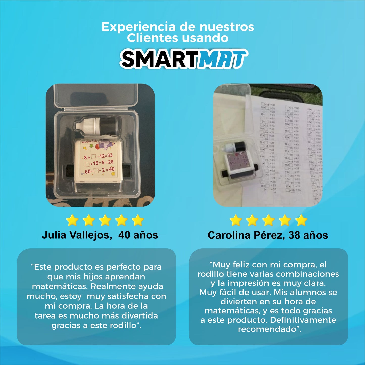 Rodillo Matemático Inteligente - SmartMat©