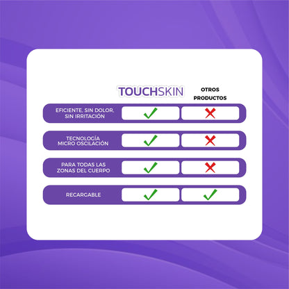 Depiladora Recargable Profesional 3 en 1 - TouchSkin©