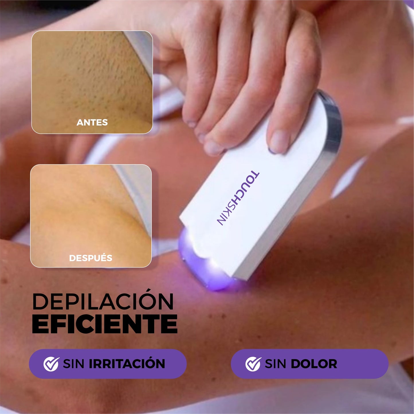 Depiladora Recargable Profesional 3 en 1 - TouchSkin©