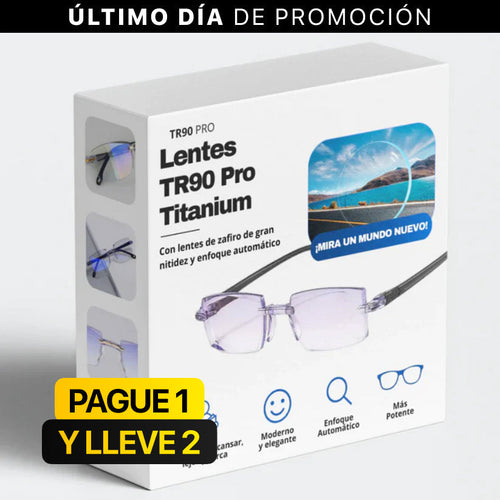 PAGUE 1 Y LLEVE 2 | Gafas Inteligentes TR90 Titanium Pro + Estuche de Regalo.